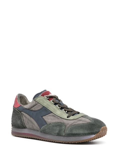 Sneakers grigio in vitello scamosciato DIADORA | 174736-EQUIPE H DIRTY STONE WASHED EVO75122